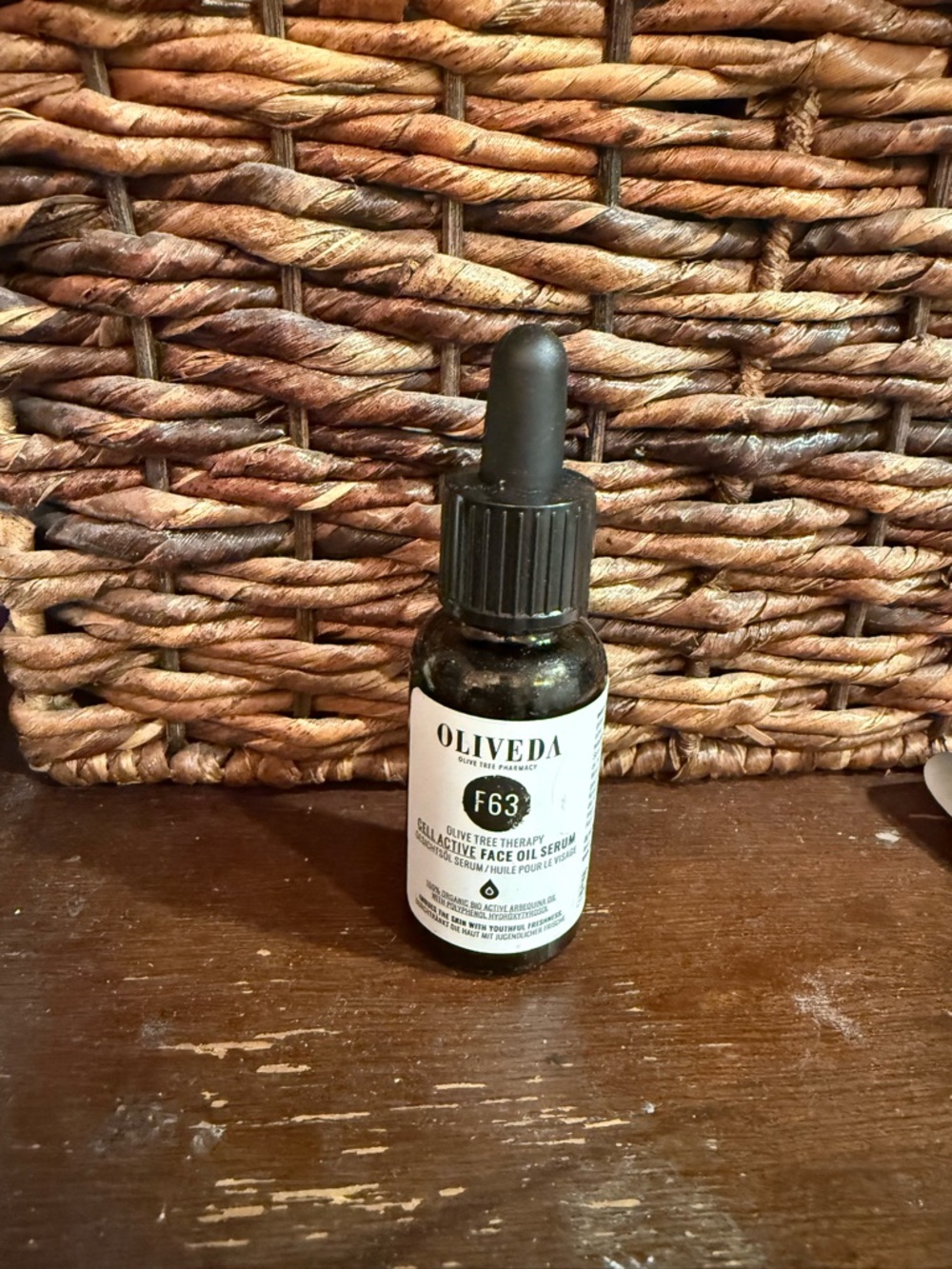 Oliveda F63 Black Dropper Face Serum - Restorative Oil